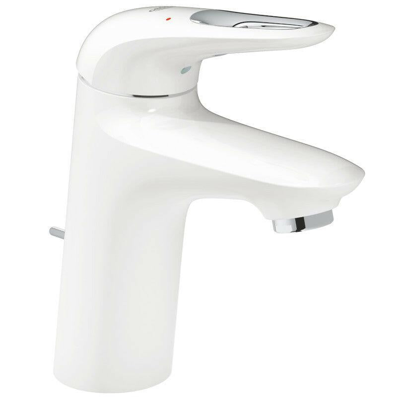 Grohe Eurostyle mosdó csaptelep fehér Automata Pop - up leeresztőgarnitúrával (33558LS3)