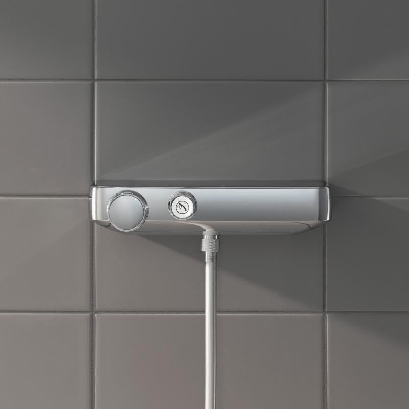 Grohe Grohtherm Smartcontrol termosztatikus zuhanycsaptelep zuhanyszettel 600-as rúddal(34720000)-2