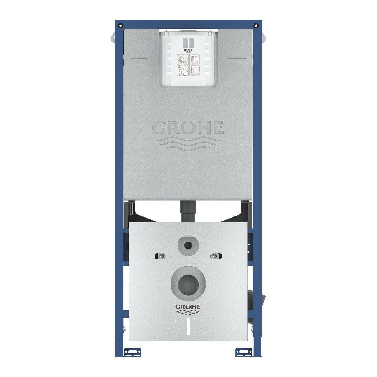Grohe Rapid SLX 3 - az - 1 - ben WC szett, WC - tartály rögzítőkészlettel és zajcsökkecstővel, Grohe mellénnyel (39598000)