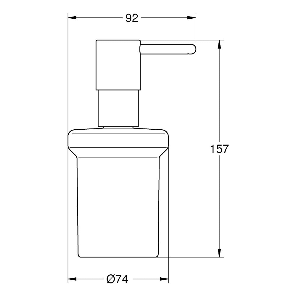 Grohe Essentials szappanadagoló-2