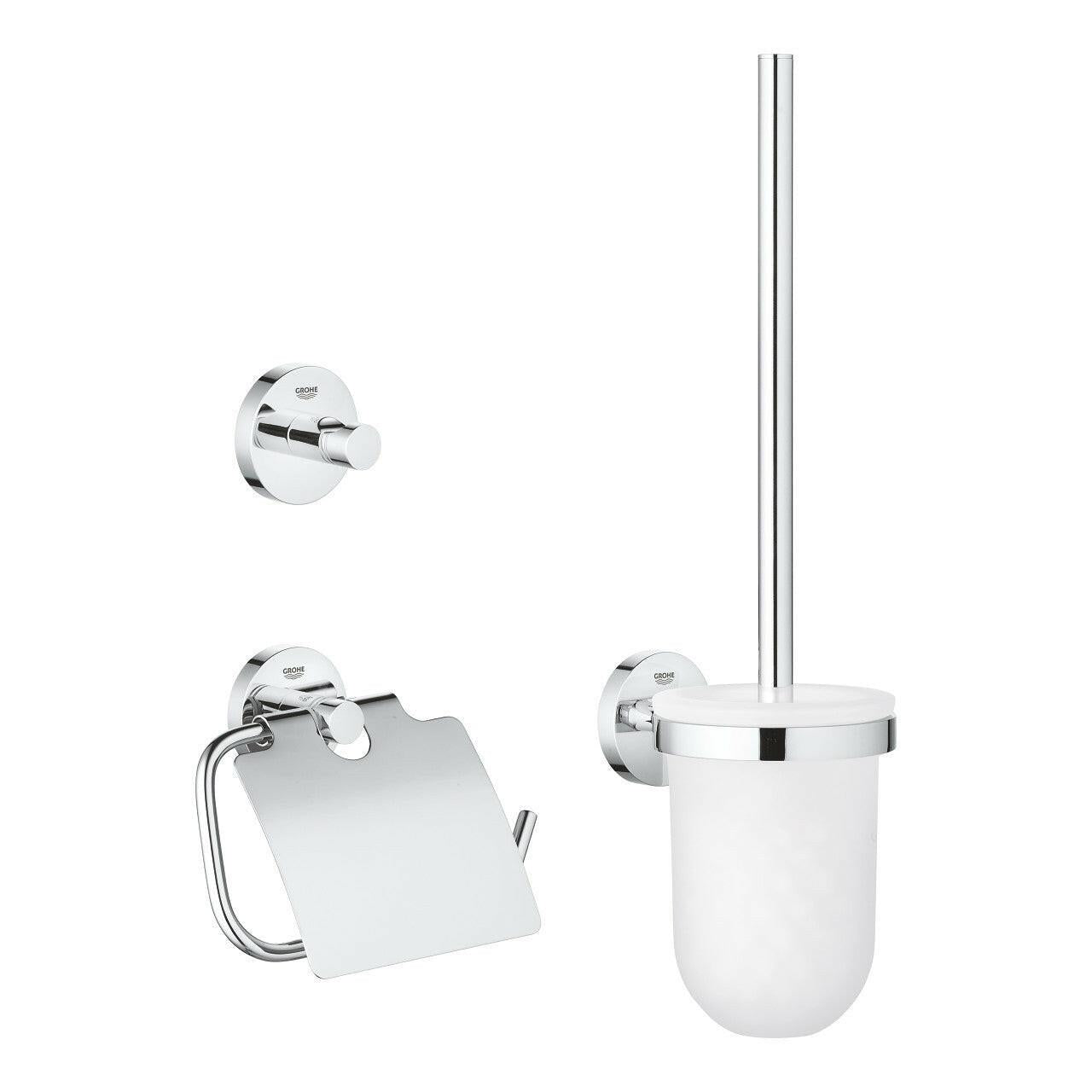 Grohe Essentials fürdőszobai kiegészítők szett 3 az 1 - ben