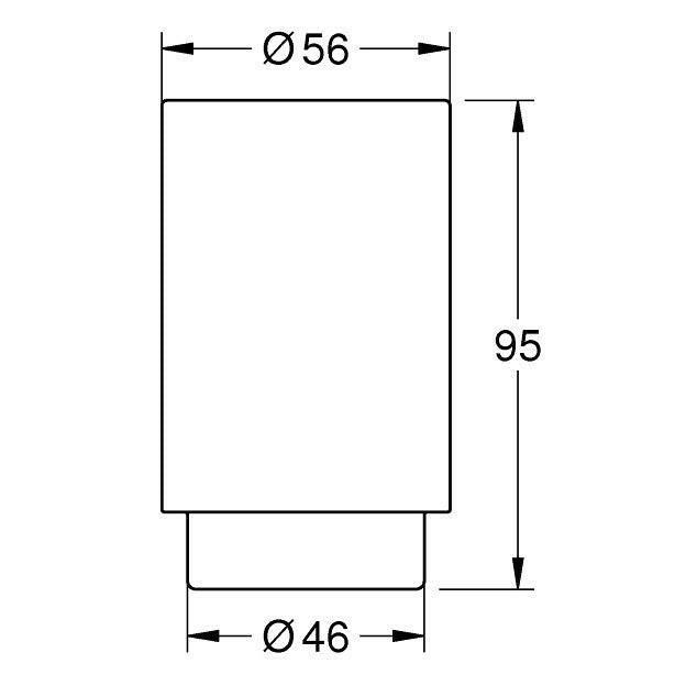 Grohe Selection üvegpohár, szín: fehér (41029000)