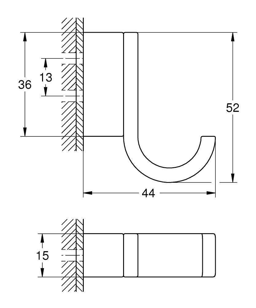 Grohe Selection akasztó