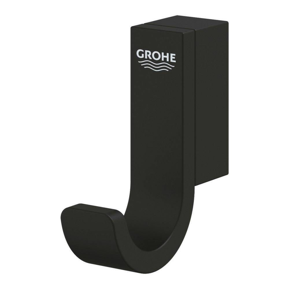 Grohe Selection fürdőköntös akasztó, szín: phantom black (41216KF0)