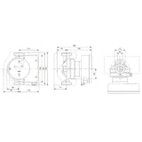 GRUNDFOS MAGNA1 25- 80 180 1x230V PN10-1