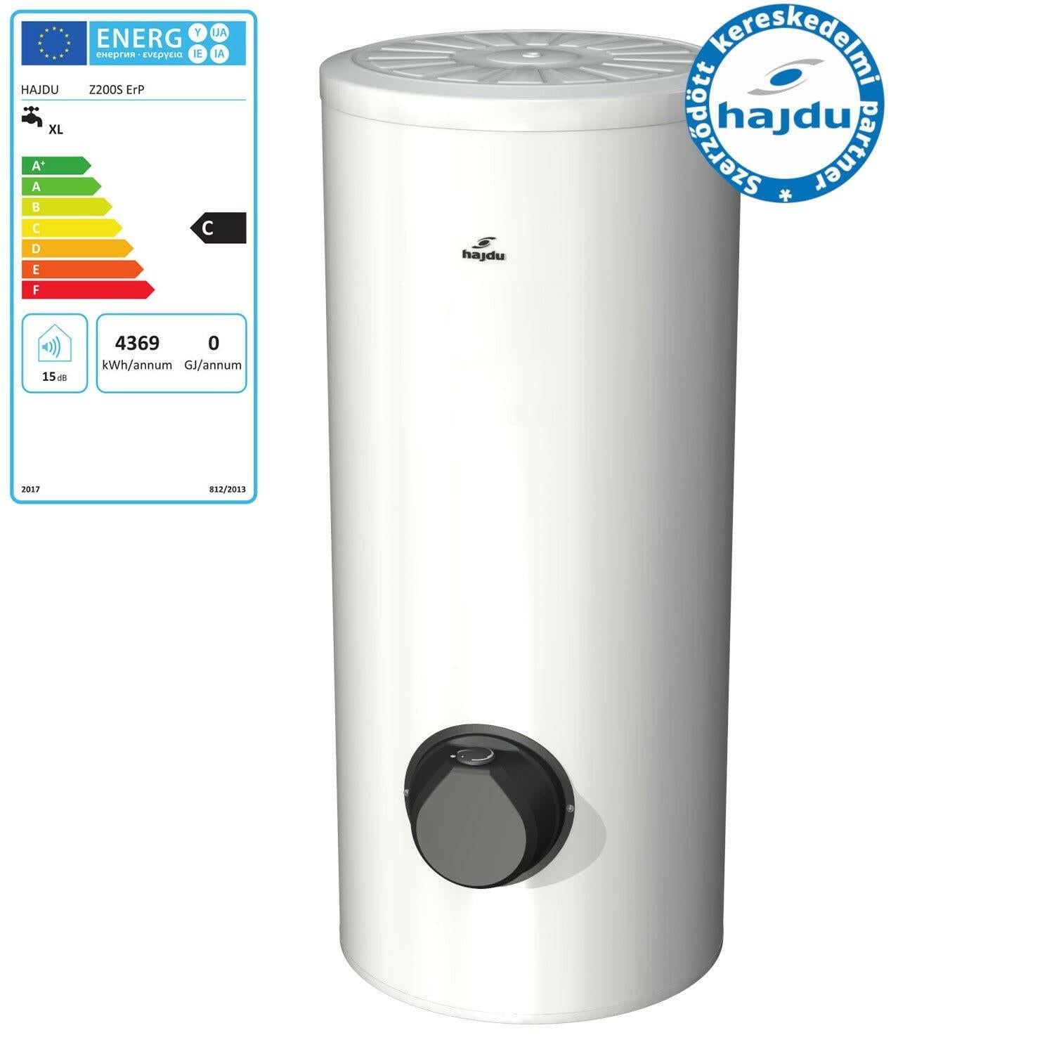 Hajdu Z - 200 S ErP elektromos forróvíztároló 200 literes 2400 watt álló