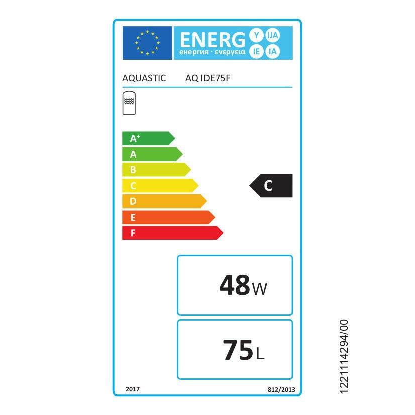 Hajdu Aquastic AQ IDE 75F fali indirekt tároló, elektromos pótfűtéssel (2141731627)