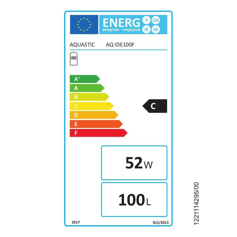 Hajdu Aquastic AQ IDE 100F fali indirekt tároló, elektromos pótfűtéssel