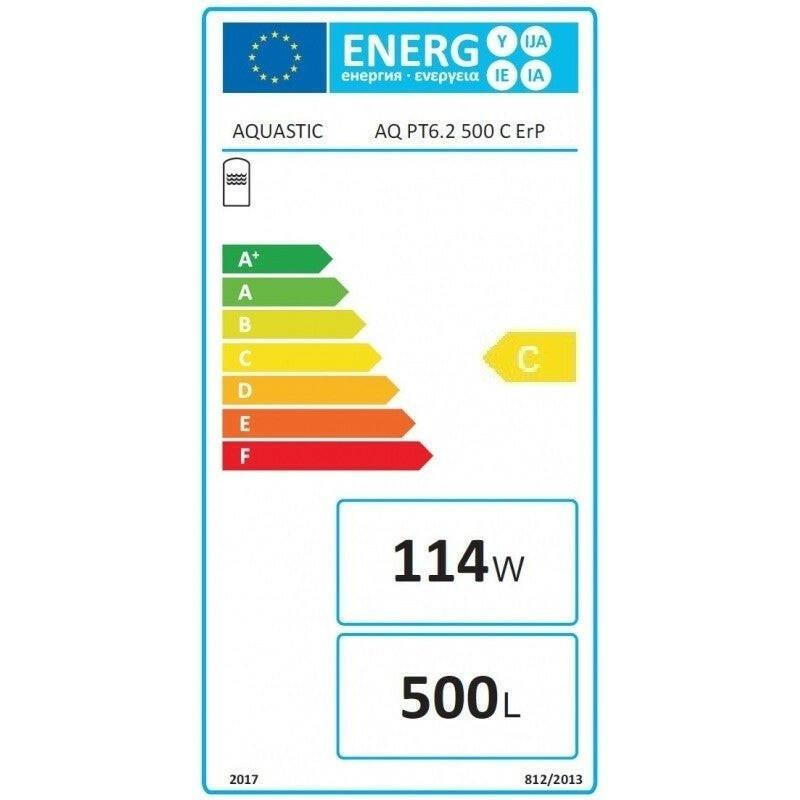 Hajdu Aquastic AQ PT6.2 500 C ErP puffertároló szigetelés nélkül, 500 literes, 1 acél hőcserélővel (2222857043)