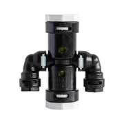 Hakatherm SkyFlow Push Alpex T - idom szűkített kereszt, patkó 20x2 - 10x1,3 szürke (TT - PKP2010G)