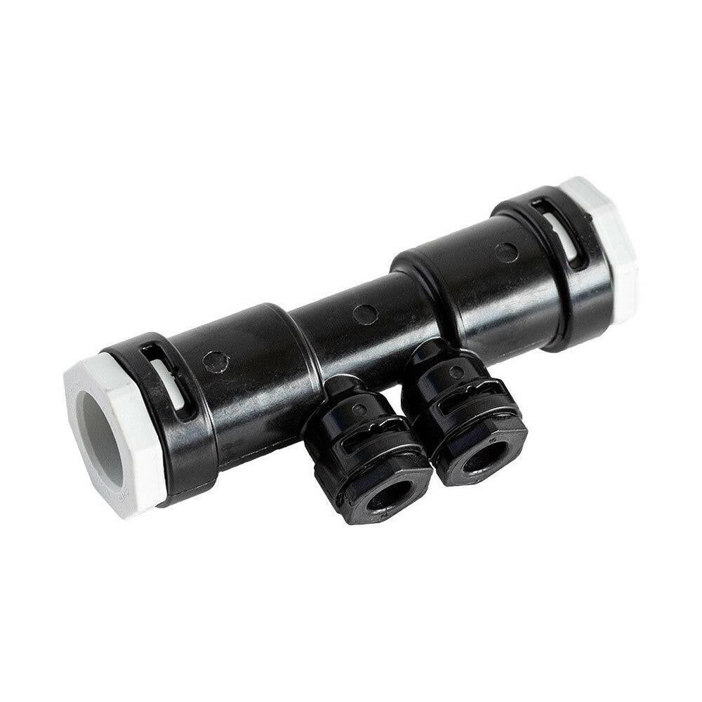 Hakatherm SkyFlow Push Alpex T - idom szűkített dupla 20x2 - 10x1,3 szürke (TT - PTD2010G)