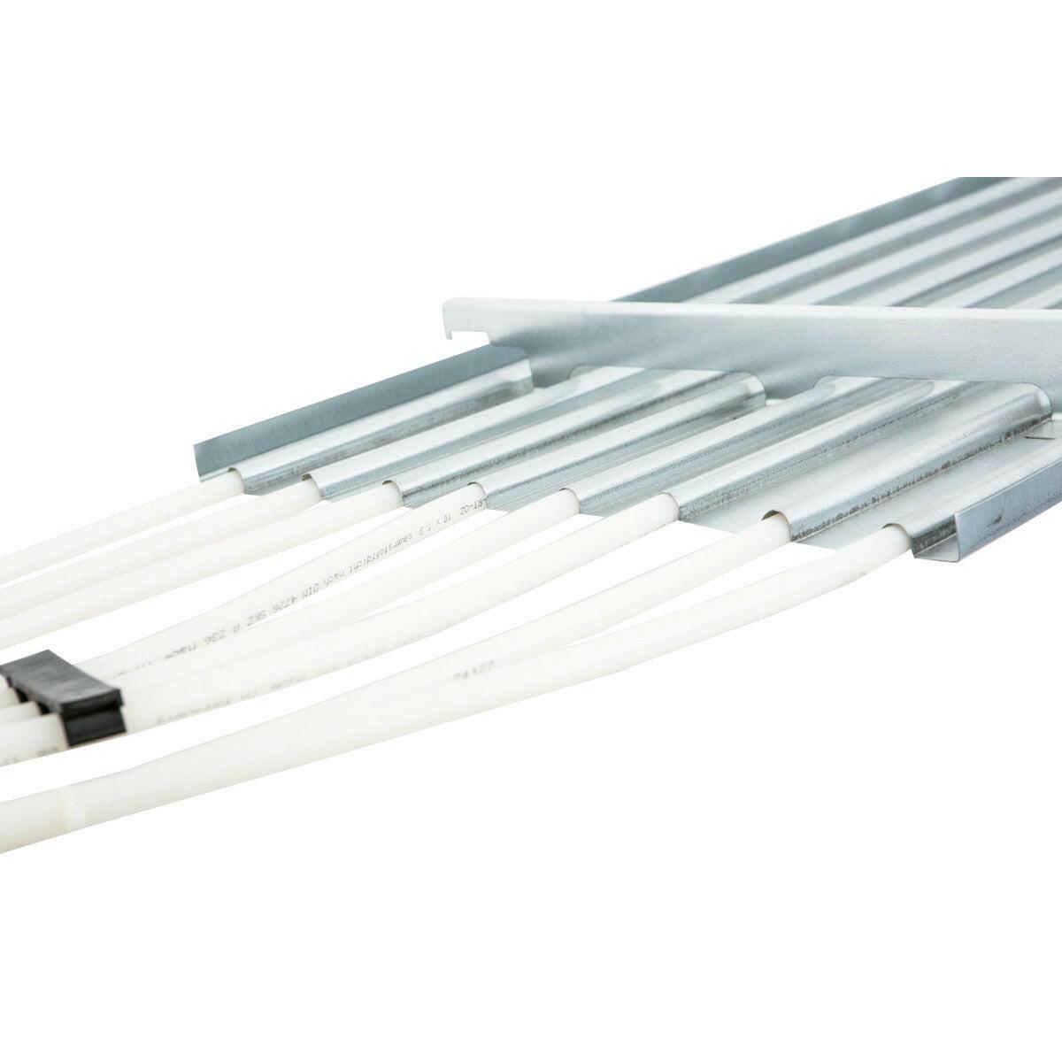 Hakatherm SkyFlow Steel ST100 mennyezet hűtő - fűtő panel 0,4m x 1m (hűtés: 24,3W ; Fűtés 29,4W) (TT - ST100)