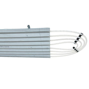 Hakatherm SkyFlow Steel ST250 mennyezet hűtő - fűtő panel 0,4m x 2,5m (hűtés: 60,7W ; Fűtés 73,6W) (TT - ST250)