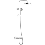 Hansa Basic zuhany rendszer termosztátos, fix fejzuhannyal 200mm(kerek), 1 funkicós fejjel ( 55350110 )