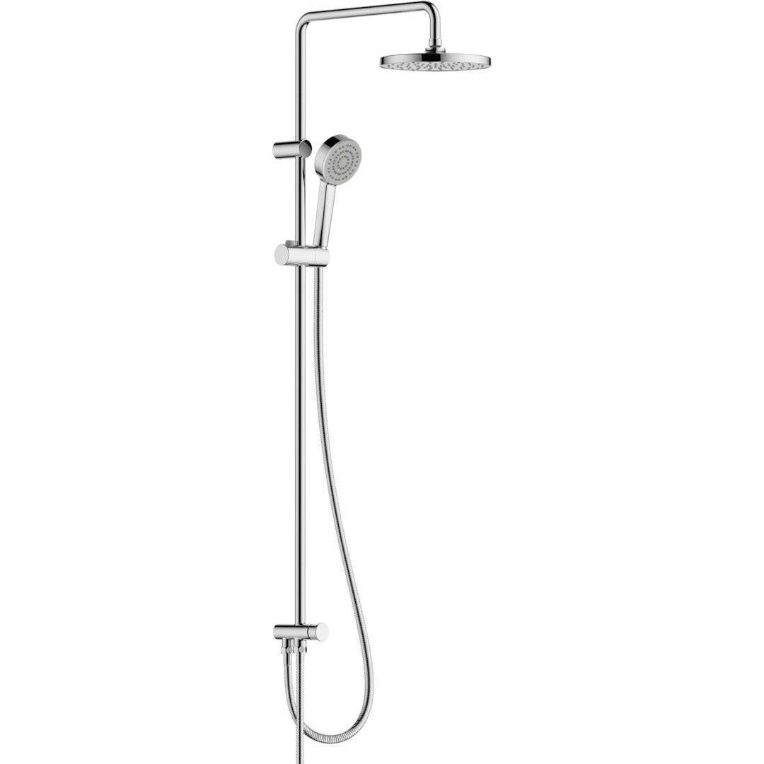 Hansa Basic zuhanyfej rendszer, fix 200 mm - es fejzuhannyal, állítható tartóval, 1 funkciós fejjel ( 55380130 )
