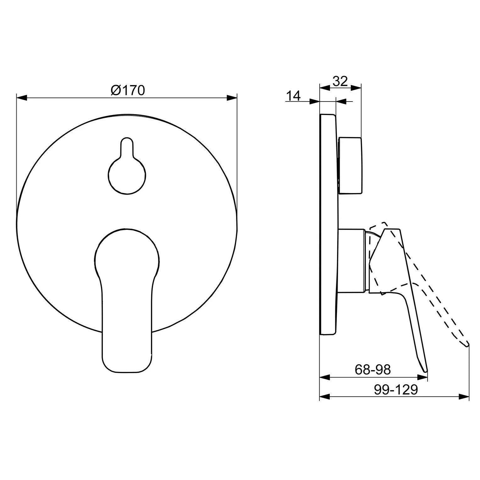 Hansa Basic kád csaptelep színkészlet Bluebox-hoz-1