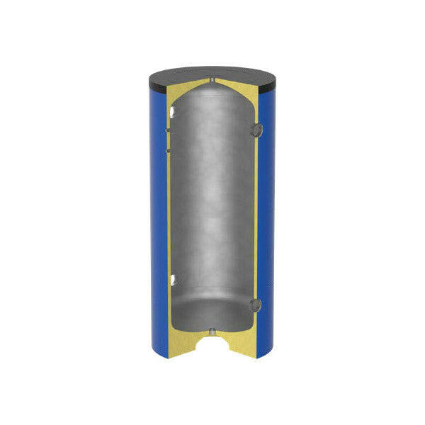 Heizer ACR-1 puffertároló szigeteléssel, glikolos vízre (-10°C +60°C), hőcserélő nélkül, 100l-0