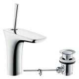 Hansgrohe PuraVida mosdócsaptelep automata lefolyóval - kifutó-1