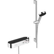 Hansgrohe Pulsify Select Zuhanyrendszer 105, 3 jet RelAXORation, kézizuhannyal termosztáttal