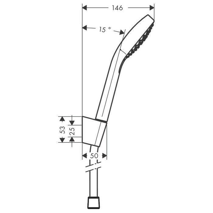 Hansgrohe Croma Select S Vario zuhanyszett (26411400)