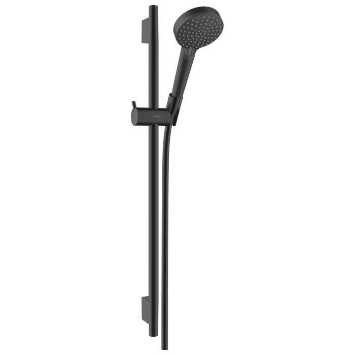 Hansgrohe Vernis Blend matt fekete zuhanyszett Vario, 65 cm - es zuhanyrúddal ( 26422670 )