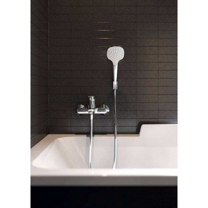 Hansgrohe Croma Select E 1jet Porter zuhanyszett 1,25m,króm/fehér (26424400)-3