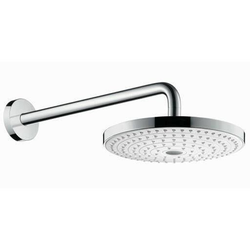 Hansgrohe Raindance Select S 240 2jet fejzuhany 390 mm - es zuhanykarral DN15 fehér/króm (26466400)