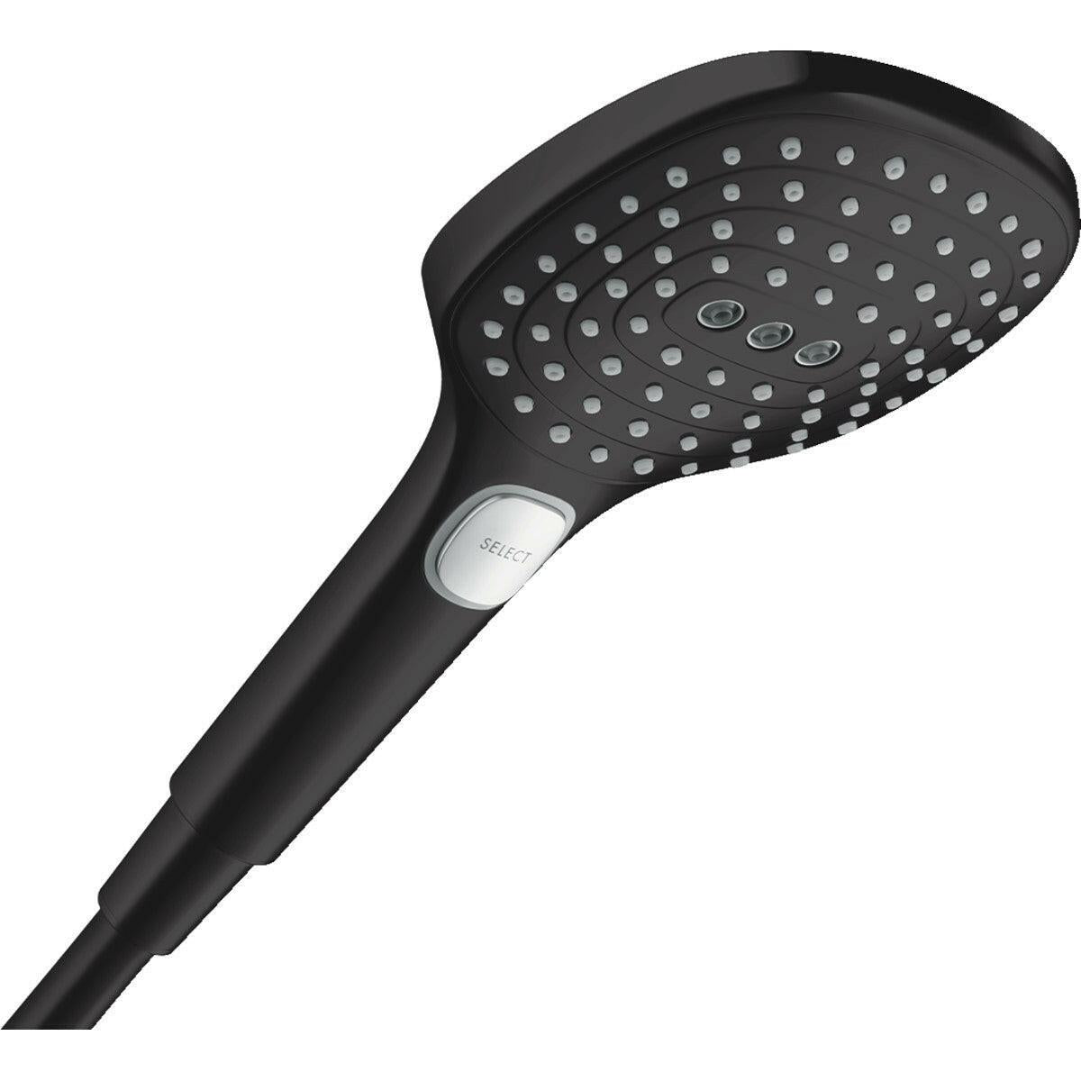 Hansgrohe Raindance Select E 120 zuhanyfej 3jet matt fekete