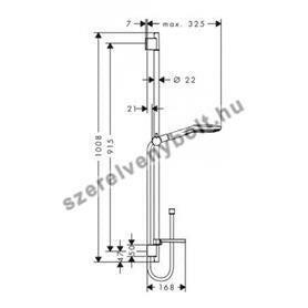 Hansgrohe Raindance Select E 120 Unica'S Puro 90 EcoS zszett