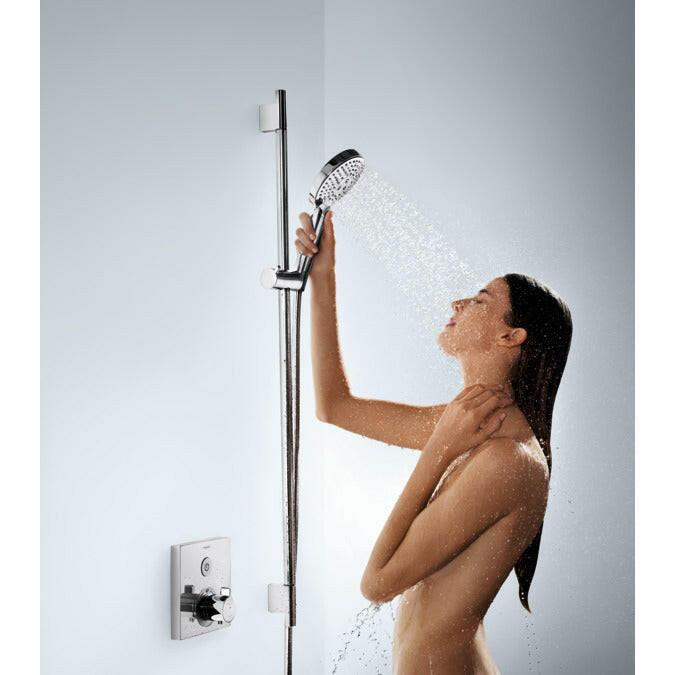 Hansgrohe Raindance Select S 120 3jet kézizuhany/Unica'S Puro 0,90 m - es zuhanyrúd szett (26631000)