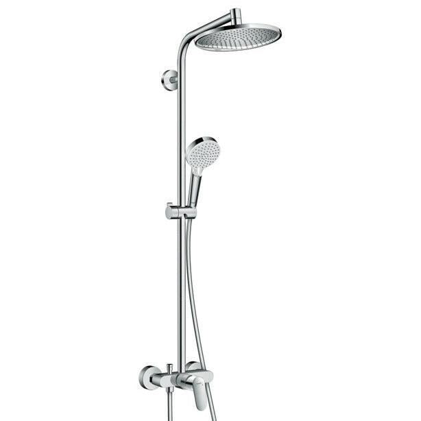Hansgrohe Crometta S 240 Showerpipe egykaros csapteleppel, króm (27269000)