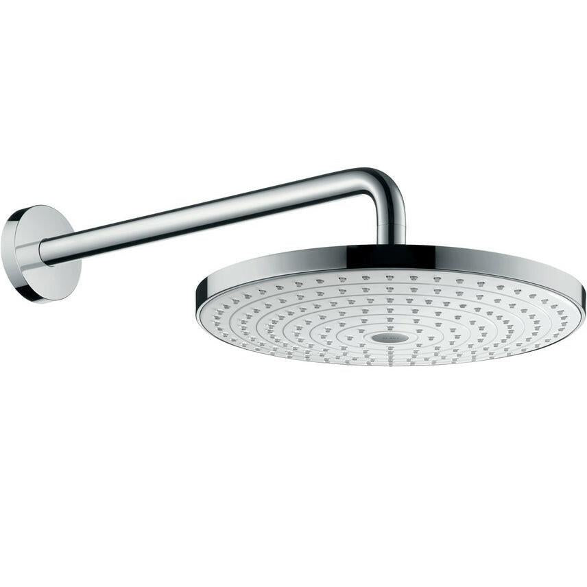Hansgrohe Raindance Select S 300 2jet fejzuhany 390 mm - es zuhanykarral DN15 fehér/króm (27378400)