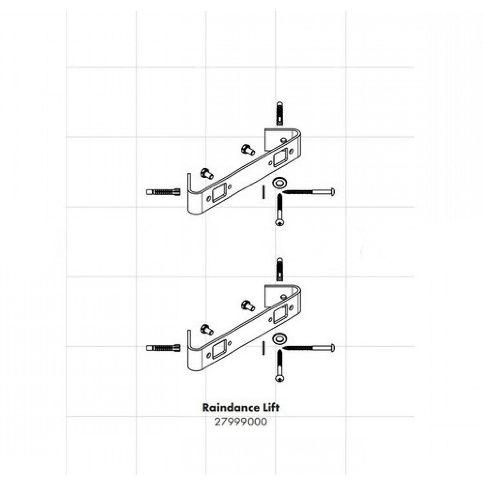 Hansgrohe Raindance Lift sarokszett (27999000)
