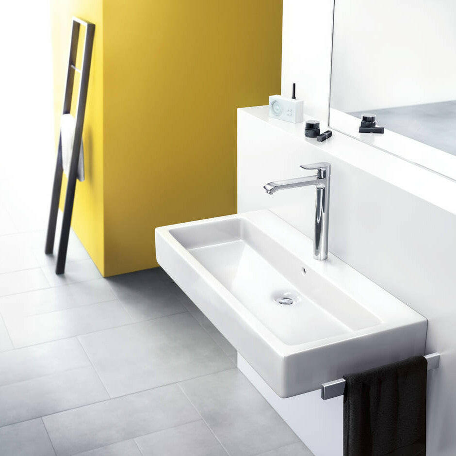 Hansgrohe Metris mosdócsaptelep 260 mosdótálakhoz, automata lefolyógarnitúrával-3