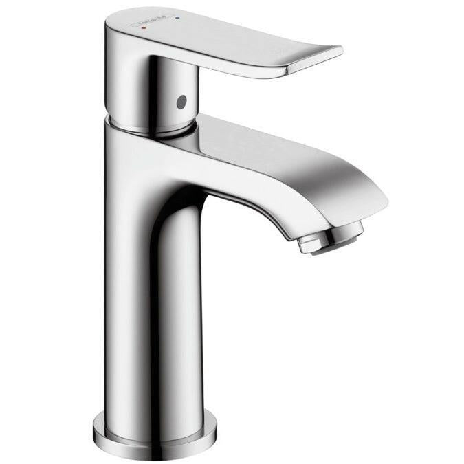 Hansgrohe Metris mosdócsaptelep 100 automata lefolyógarnitúrával