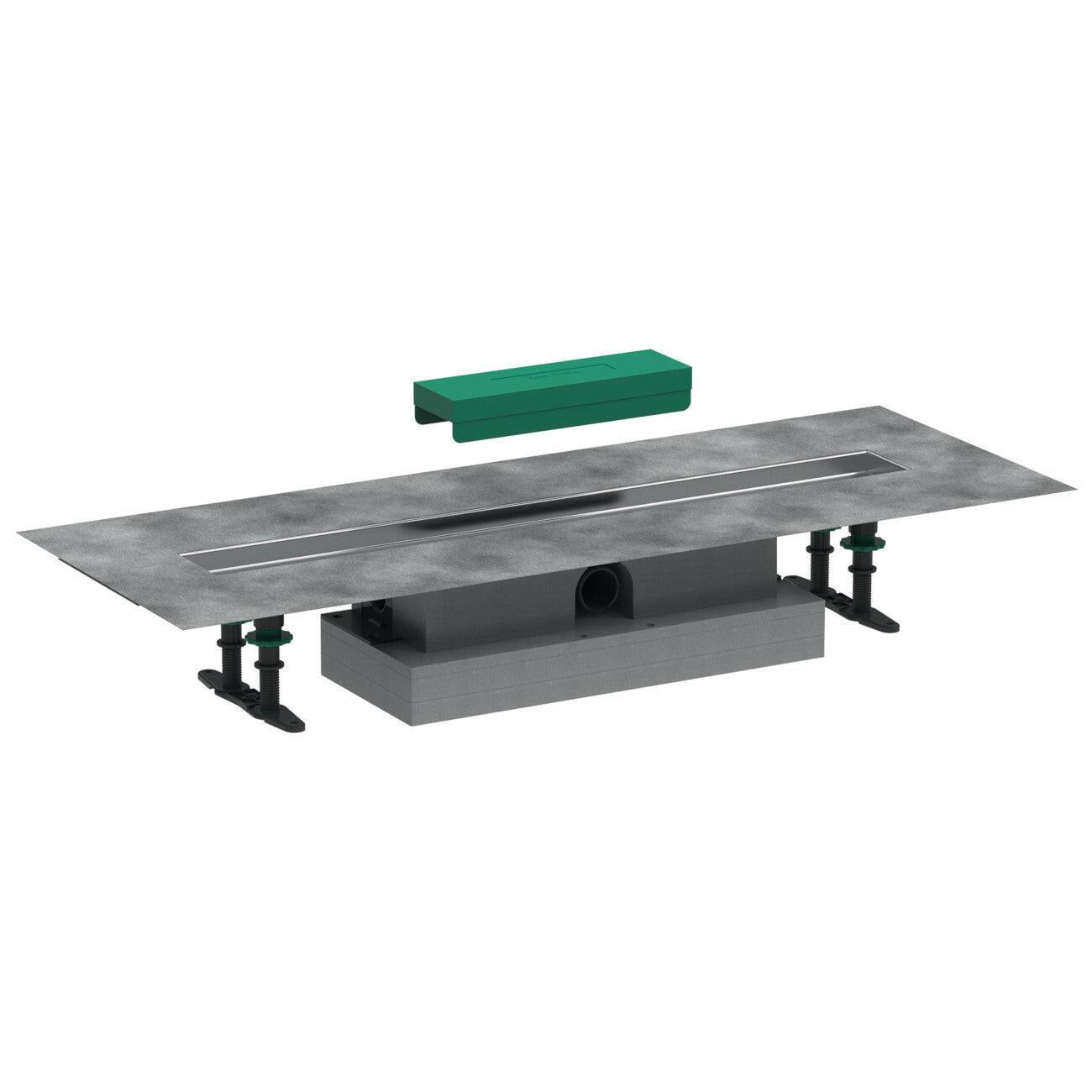 Hansgrohe uBox universal teljes szett lapos telepítéshez - 70 cm, zuhanylefolyó készlethez (56017180)