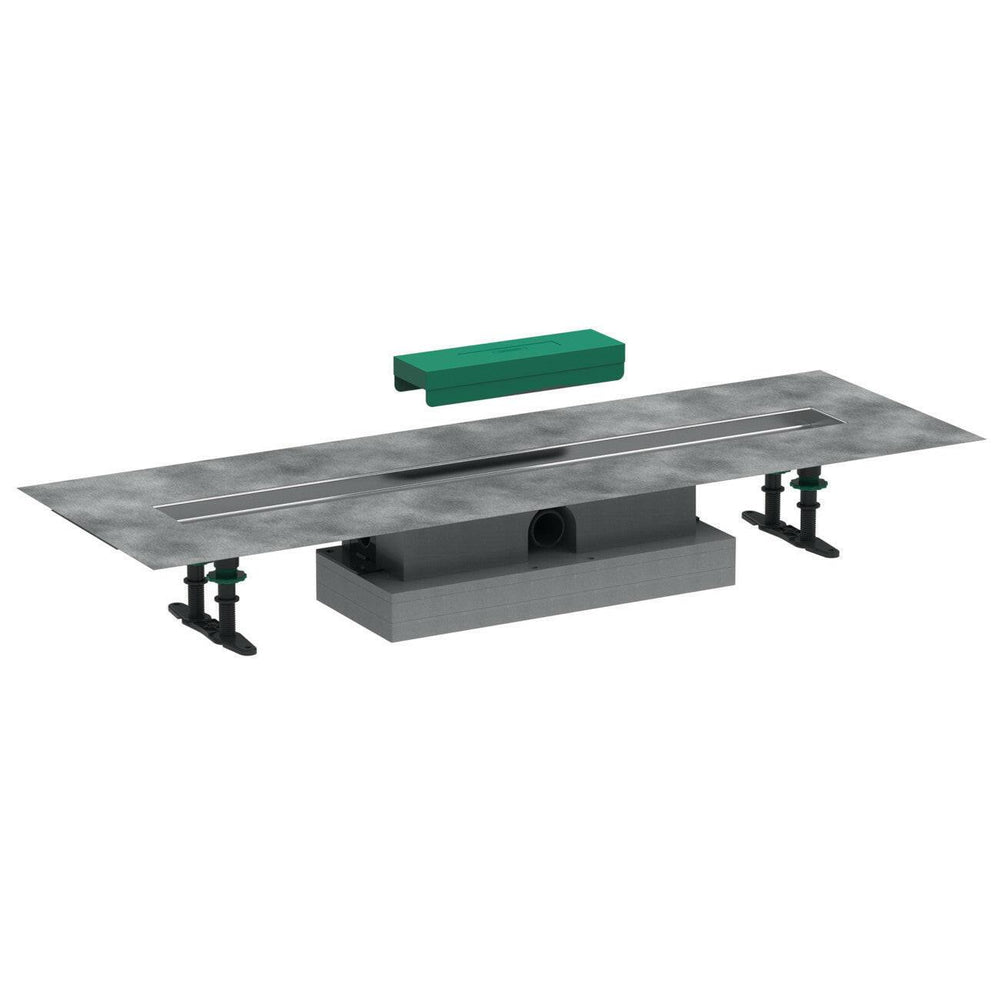 Hansgrohe uBox universal teljes szett lapos telepítéshez - 80 cm, zuhanylefolyó készlethez (56018180)