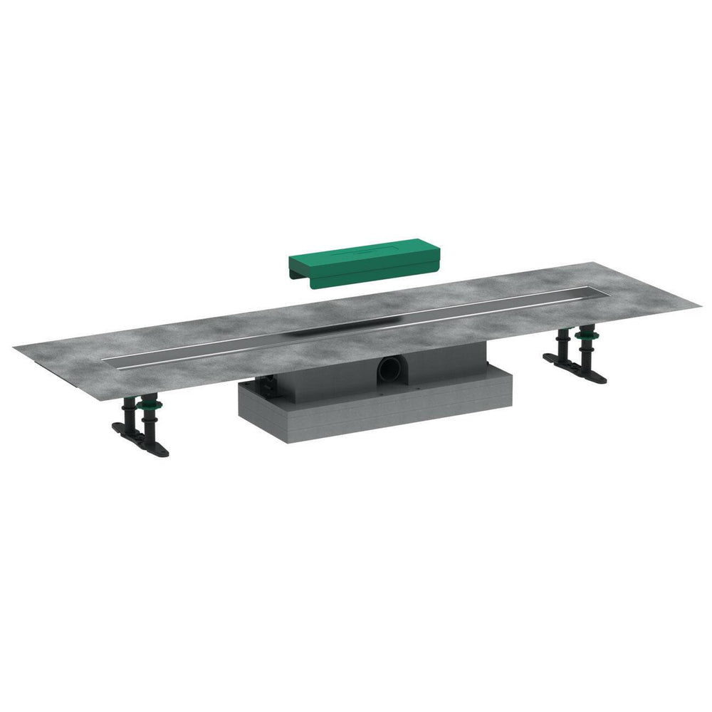 Hansgrohe uBox universal teljes szett lapos telepítéshez - 90 cm, zuhanylefolyó készlethez (56019180)