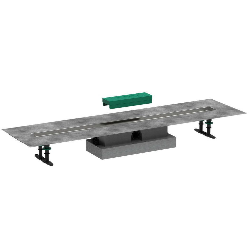 Hansgrohe uBox universal teljes szett lapos telepítéshez - 100 cm, zuhanylefolyó készlethez (56020180)