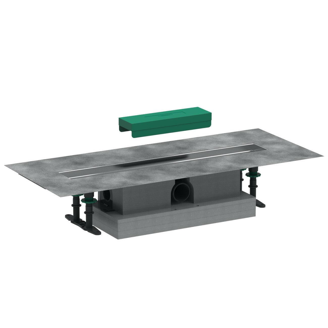 Hansgrohe uBox universal teljes szett standard telepítéshez - 60 cm, zuhanylefolyó készlethez (56022180)