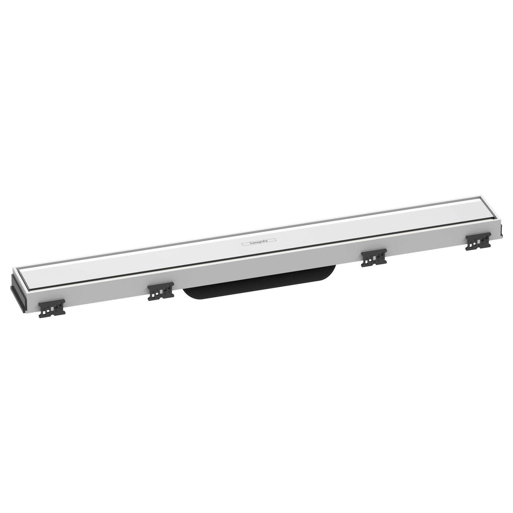 Hansgrohe RainDrain Match zuhanylefolyó színkészlet 60 cm, állítható magasságú keret, fehér (56036450)