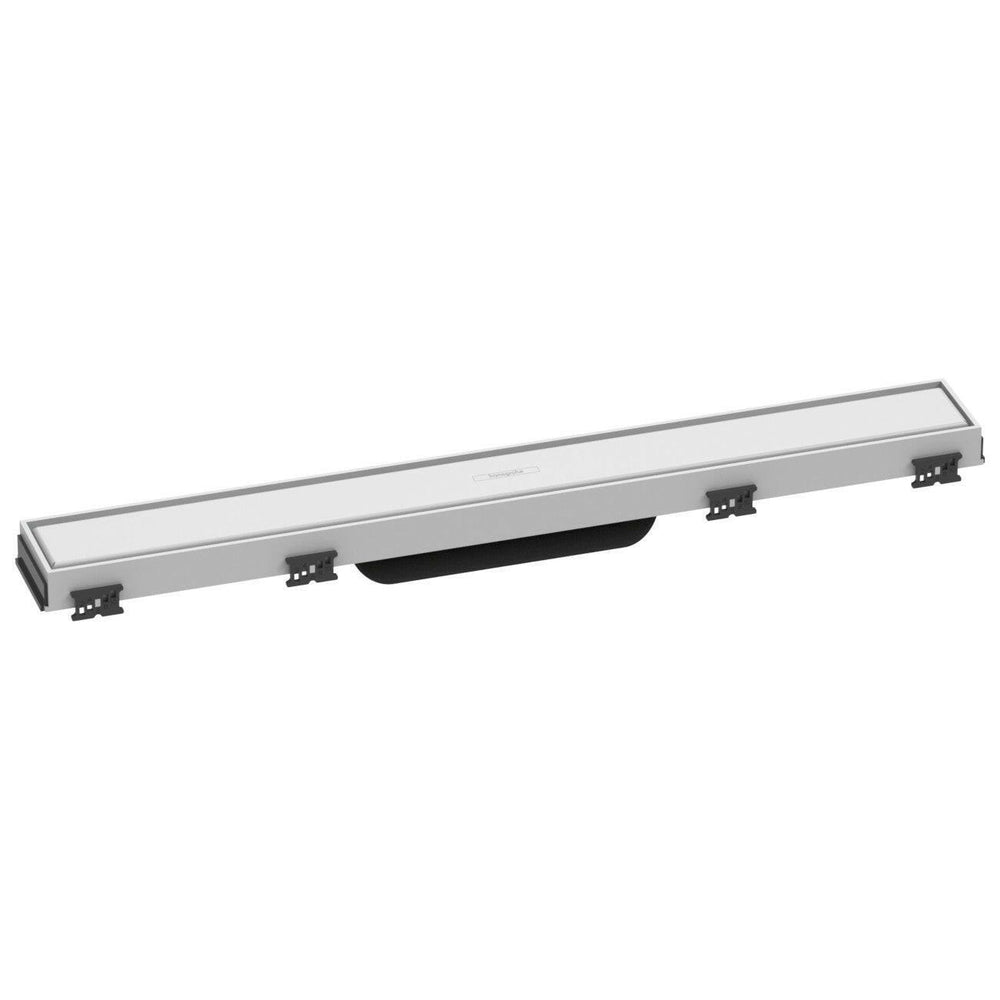 Hansgrohe RainDrain Match zuhanylefolyó színkészlet 60 cm, állítható magasságú keret, matt fehér (56036700)
