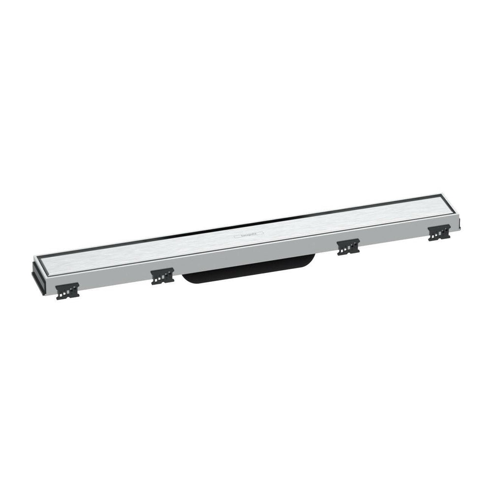 Hansgrohe RainDrain Match zuhanylefolyó színkészlet 60 cm, állítható magasságú keret, szálcsiszolt rozsdamentes acél (56036800)