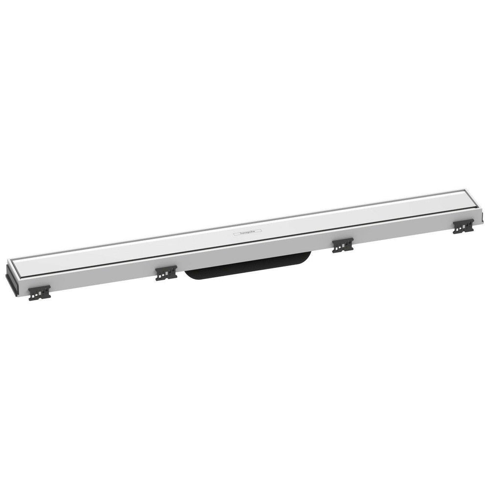 Hansgrohe RainDrain Match zuhanylefolyó színkészlet 70 cm, állítató magasságú keret, fehér (56037450)