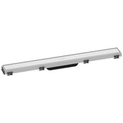 Hansgrohe RainDrain Match zuhanylefolyó színkészlet 70 cm, állítató magasságú keret, matt fehér (56037700)