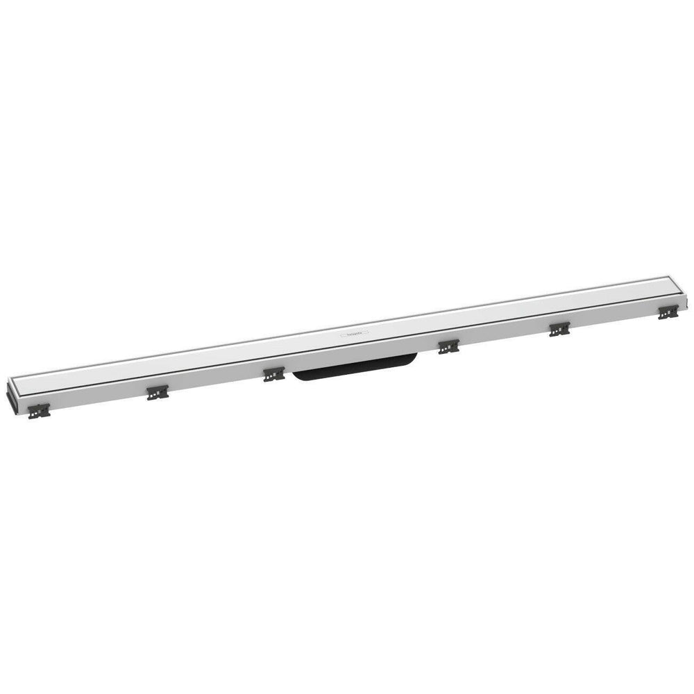 Hansgrohe RainDrain Match zuhanylefolyó színkészlet 120 cm, állítható magasságú keret, fehér (56042450)