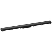 Hansgrohe RainDrain Match zuhanylefolyó színkészlet 120 cm, állítható magasságú keret, fekete (56042610)