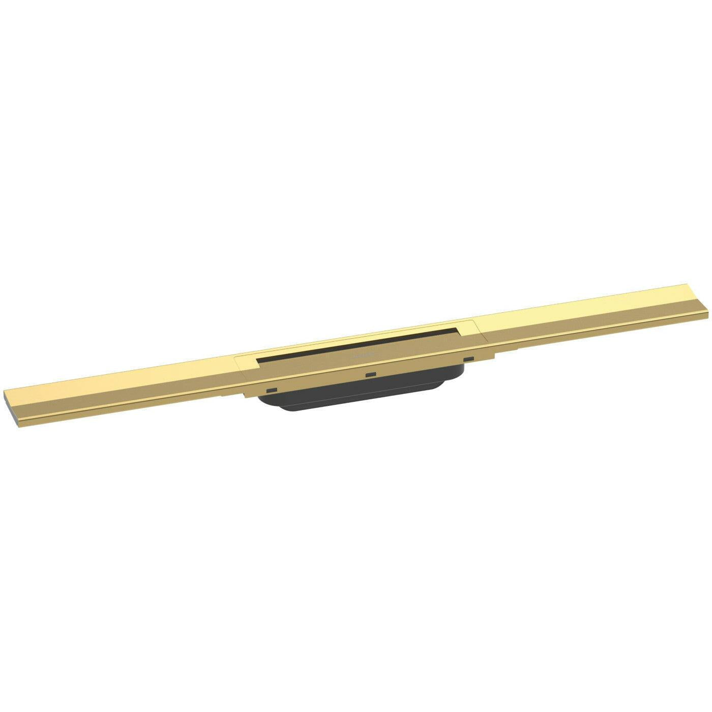 Hansgrohe RainDrain Flex zuhanylefolyó színkészlet 80 cm, formára vágható, polírozott arany hatású (56044990)
