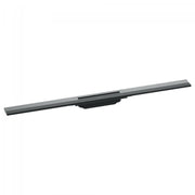 Hansgrohe RainDrain Flex zuhanylefolyó színkészlet 90 cm, formára vágható, szálcsiszolt fekete króm (56045340)