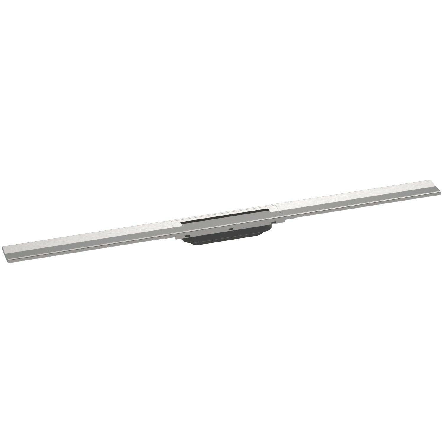 Hansgrohe RainDrain Flex zuhanylefolyó színkészlet 100 cm, formára vágható, szálcsiszolt rozsdamentes acél (56046800)